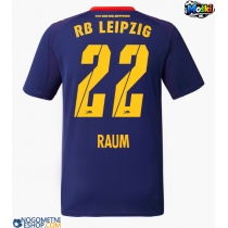 Moški Nogometni dresi RB Leipzig David Raum #22 Gostujoči 2025-26 Kratek Rokav